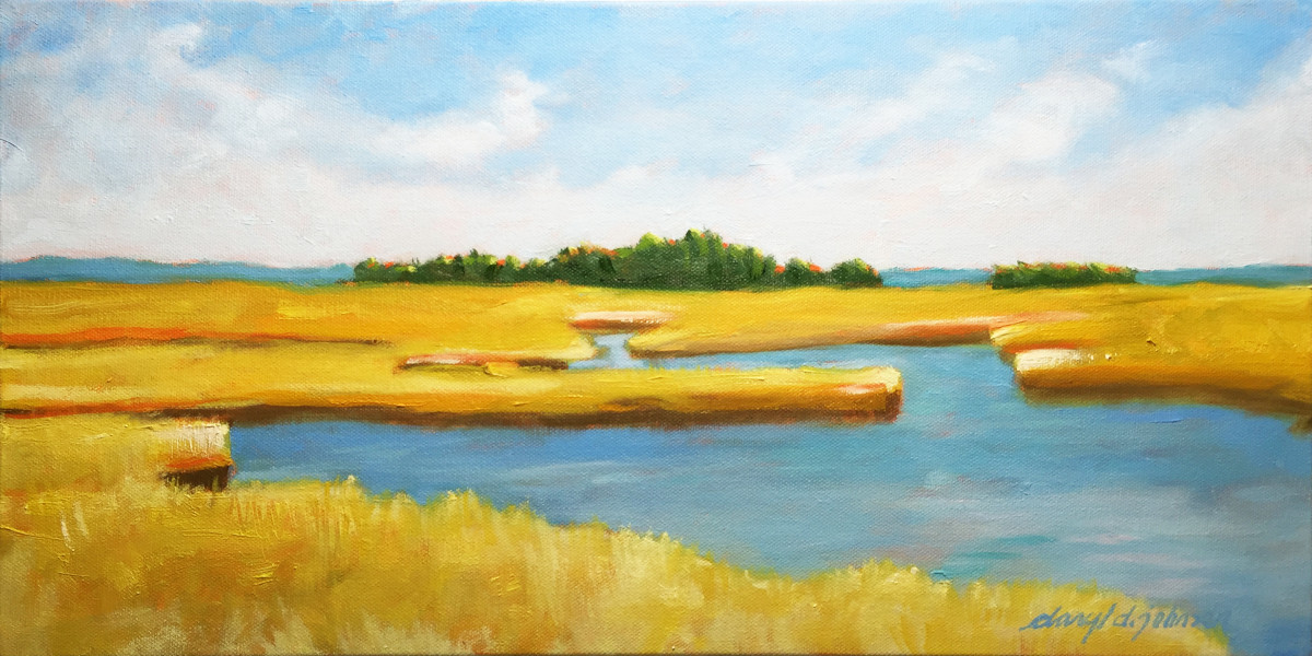 Yellow Reeds by Daryl D. Johnson 