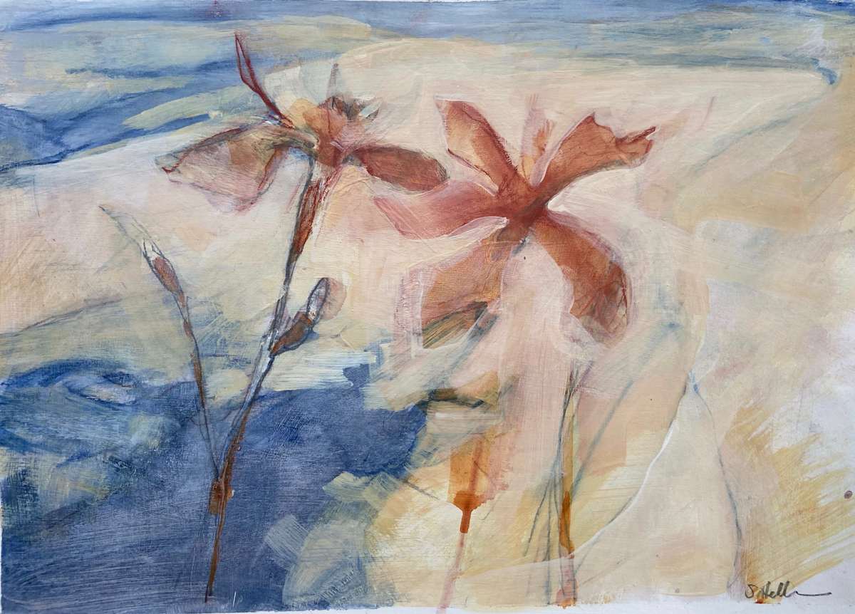 Chikanishing Irises 1 by Sharon Helleman 