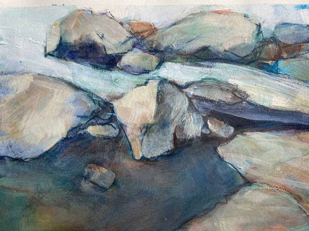 Rock Study: Flow by Sharon Helleman 