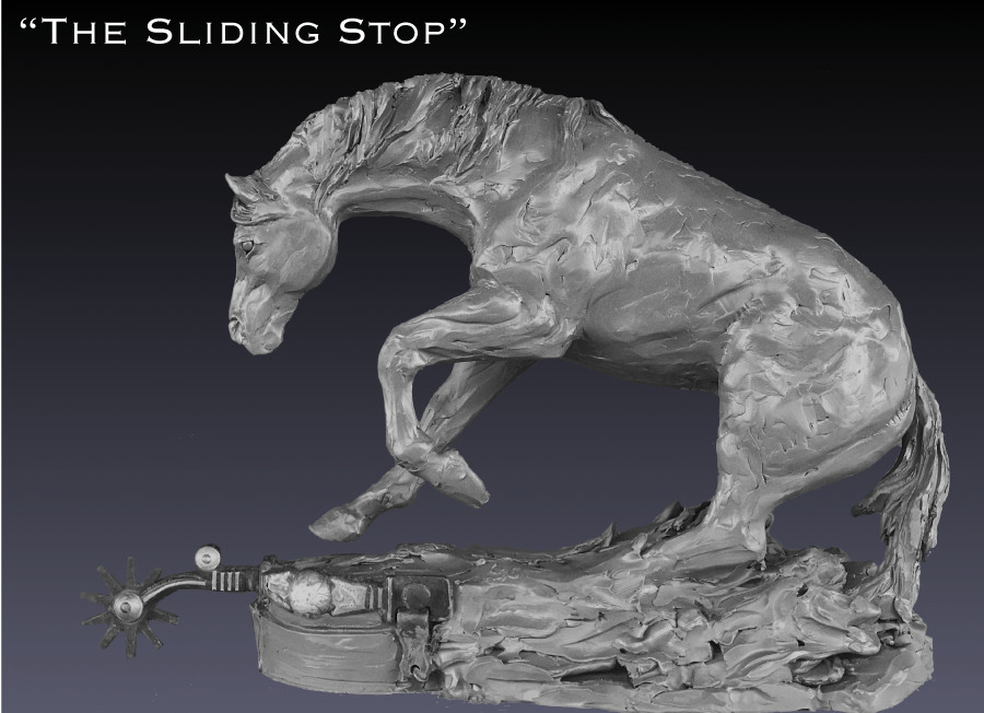 The Slide - 2018 WEG Reining by Tammy Tappan 