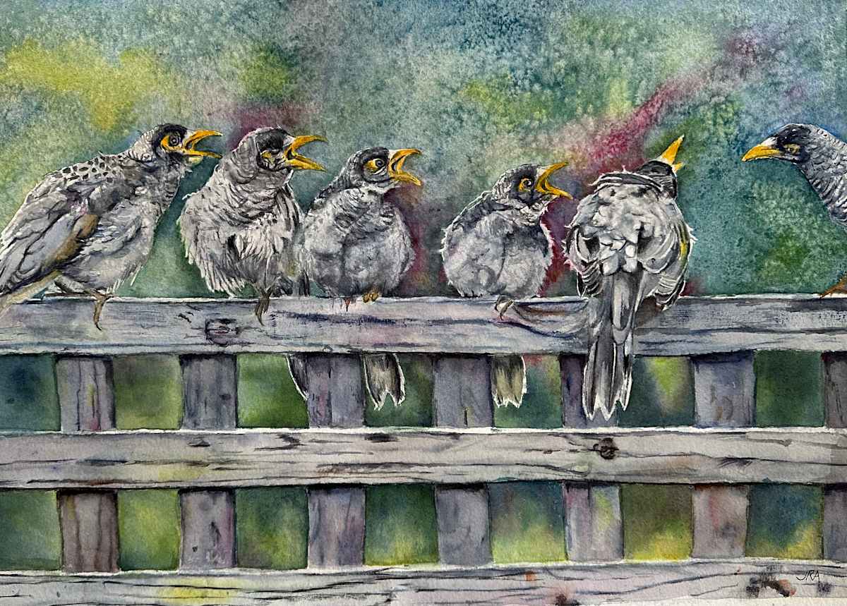 Sister Wives by Jennifer Alexander Watercolors, Image 1.