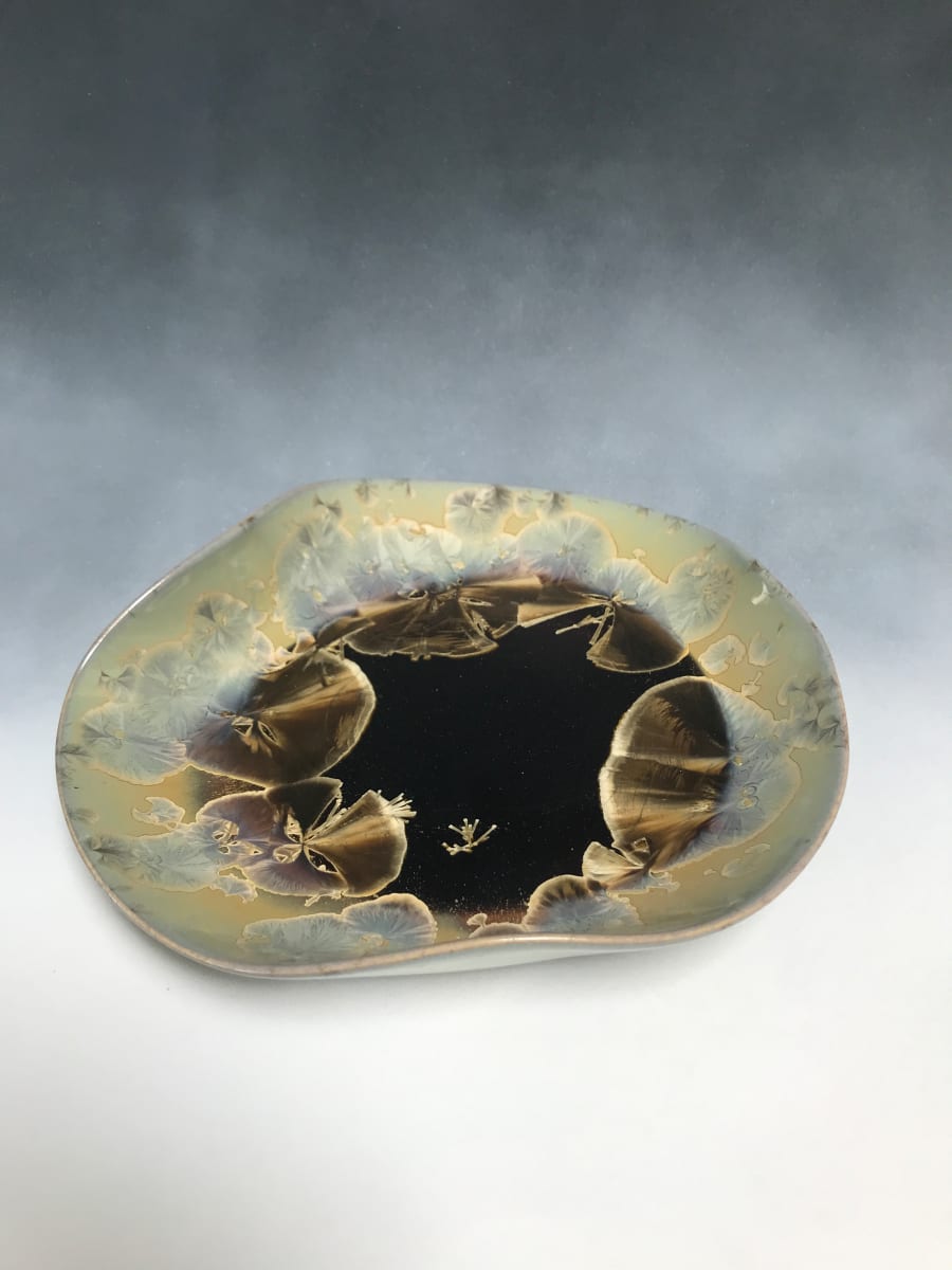 Oriental Sculpture Plate 