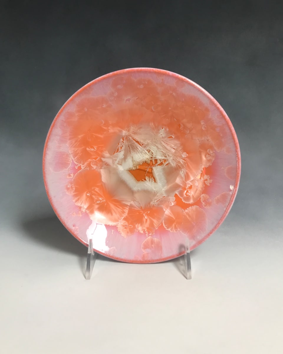 Small Orange Plate 