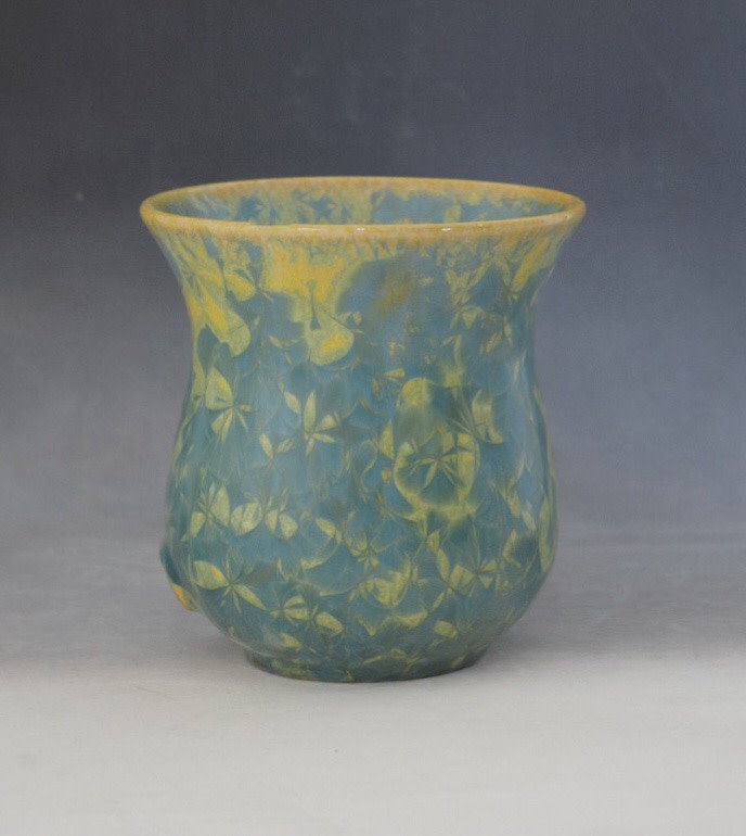 Green and Yellow Pot by Nichole Vikdal 