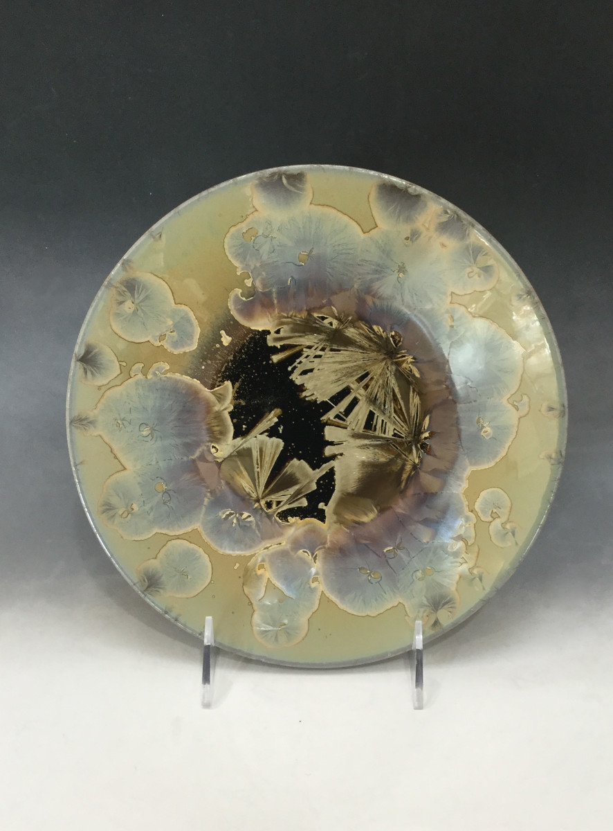 Medium Oriental Plate by Nichole Vikdal 