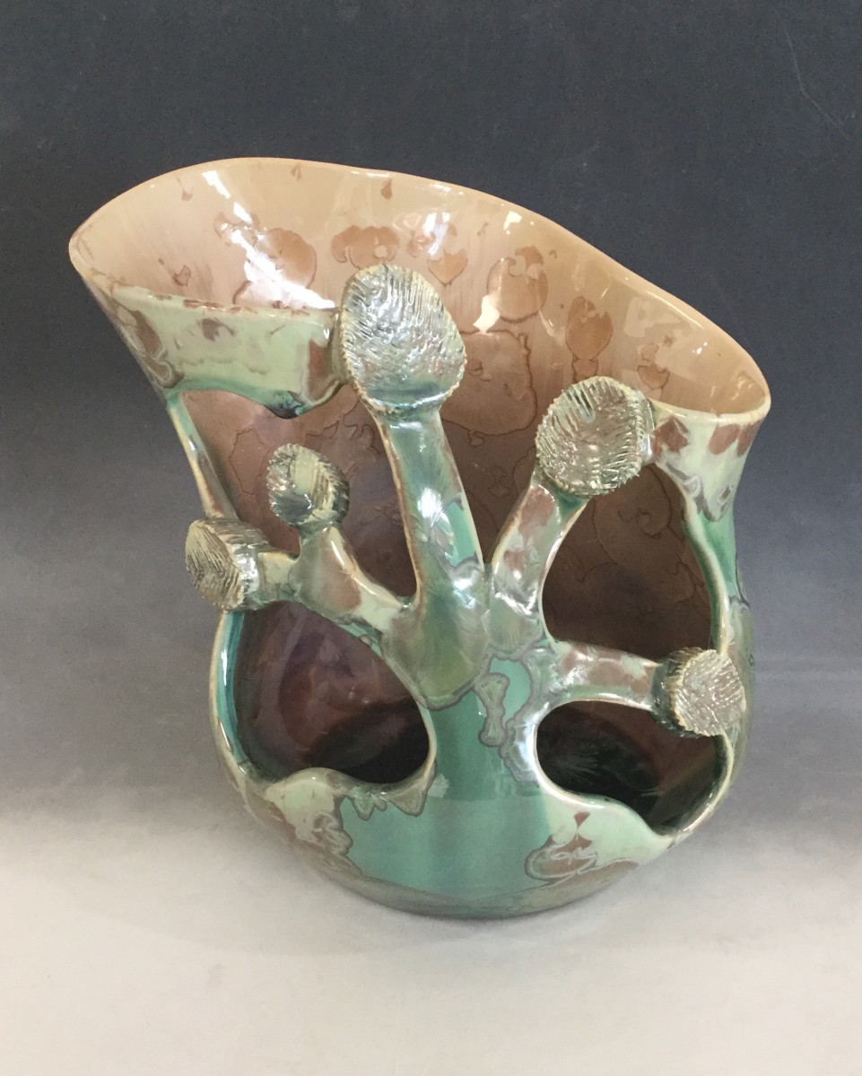 Large Joshua Tree Pot #2 by Nichole Vikdal 