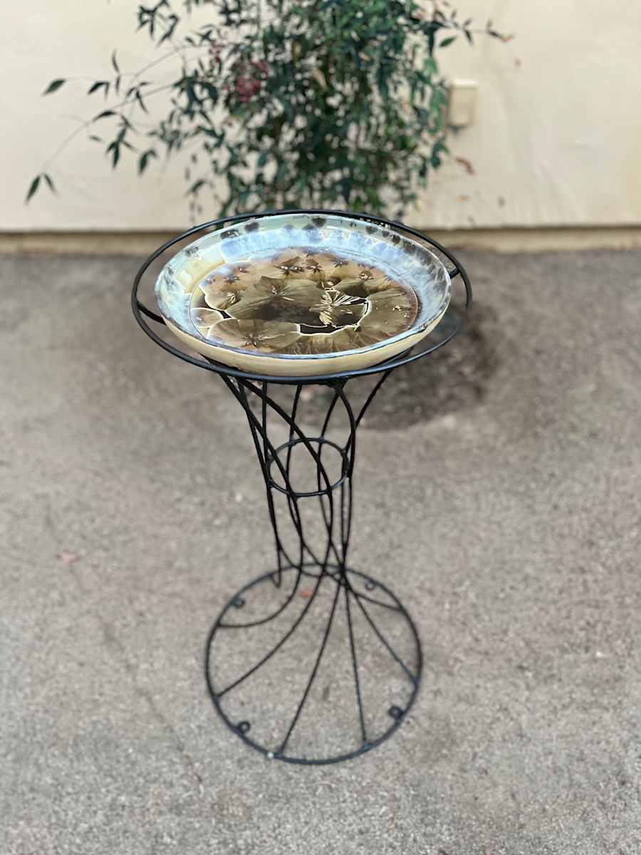 Oriental Birdbath #2 by Nichole Vikdal, Image 1.