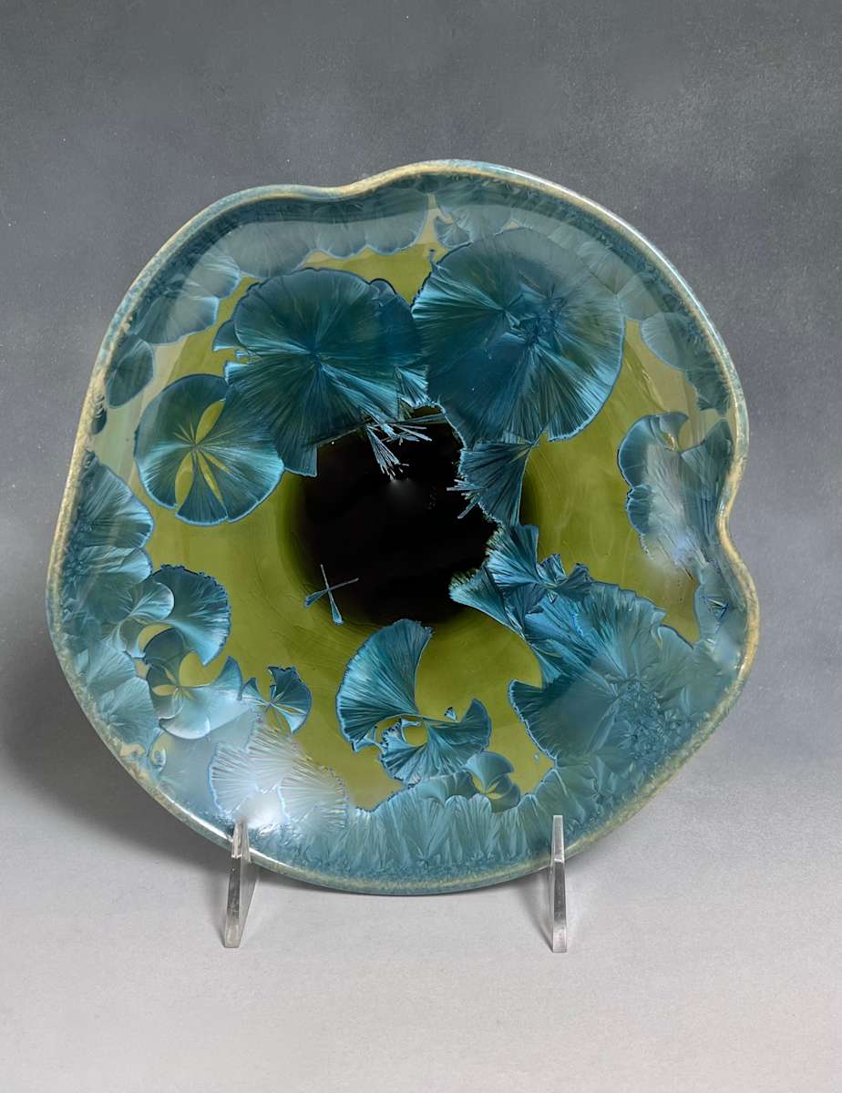 Ocean Sculpture Plate by Nichole Vikdal 