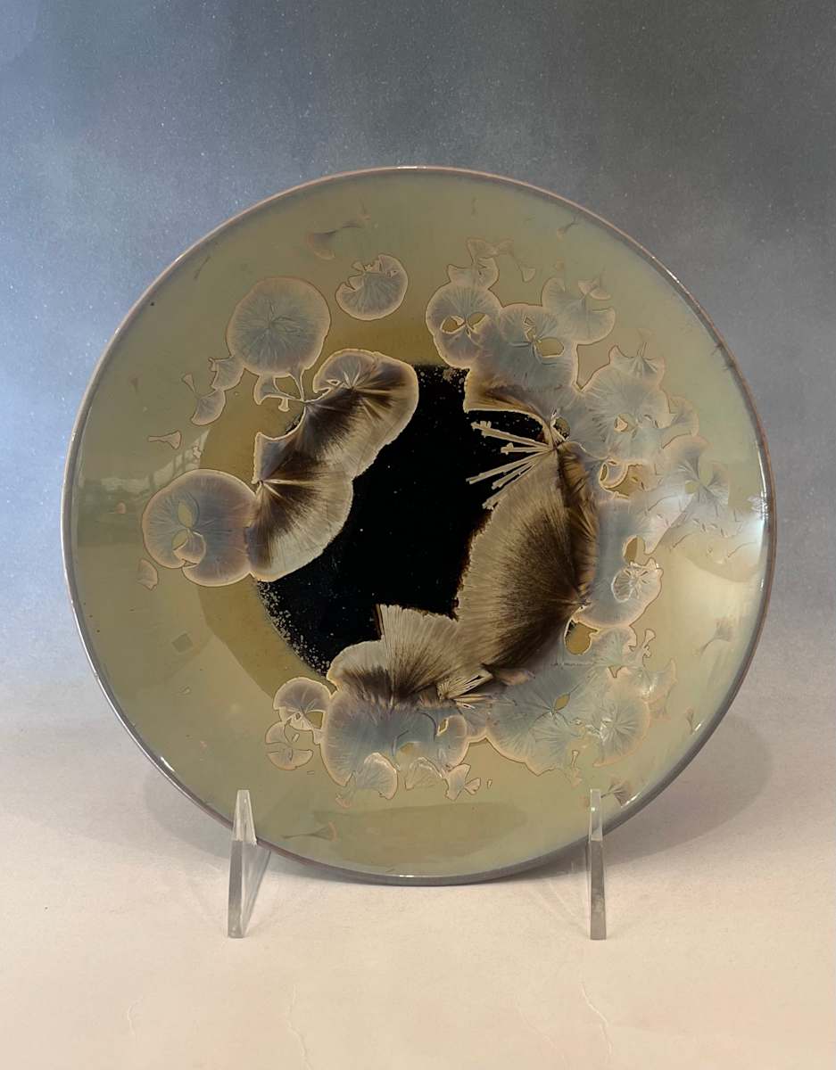 Small Oriental Plate by Nichole Vikdal 