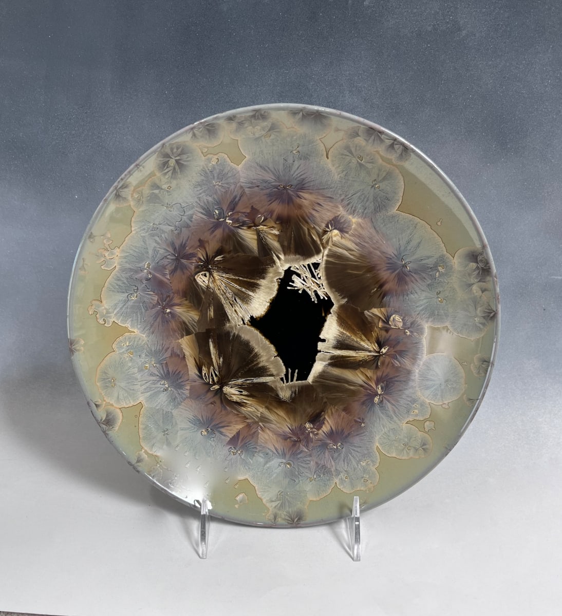 Medium Oriental Plate by Nichole Vikdal 