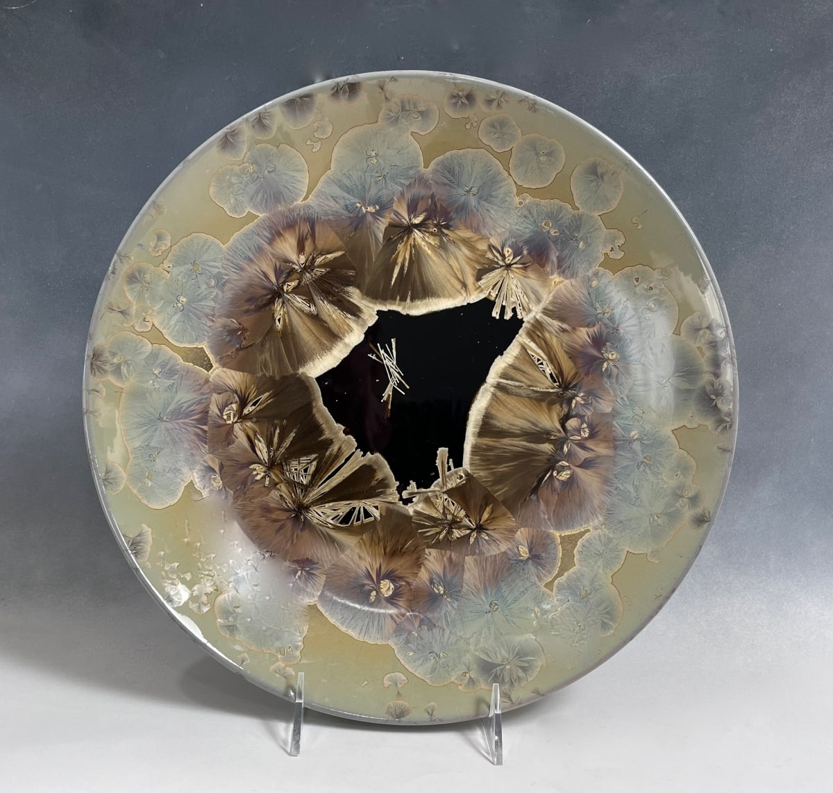 Large Oriental Plate by Nichole Vikdal 