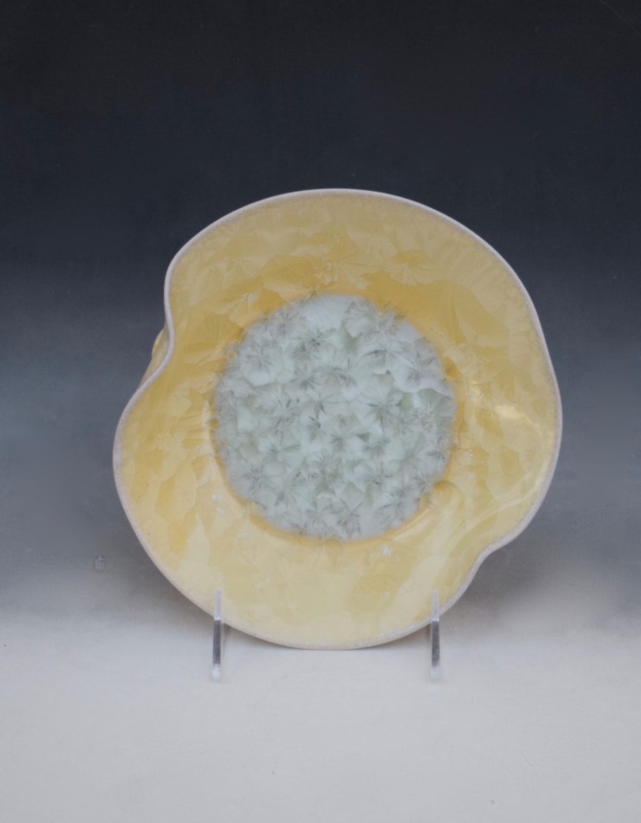 Small Yellow Plate by Nichole Vikdal, Image 3.