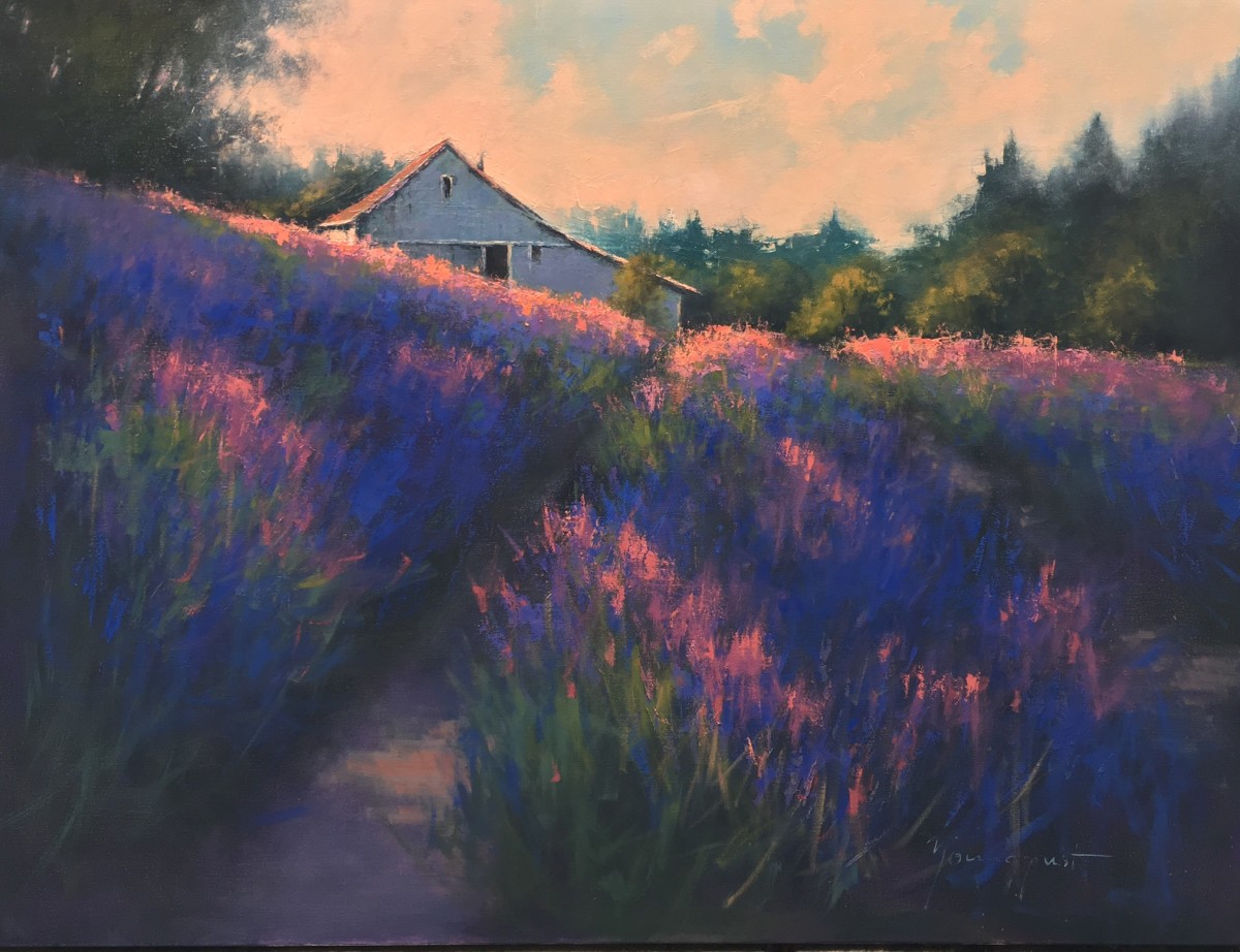 Summer Lavender by Romona Youngquist 