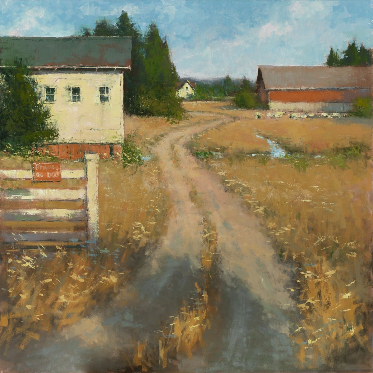 Farm Entrance by Romona Youngquist 