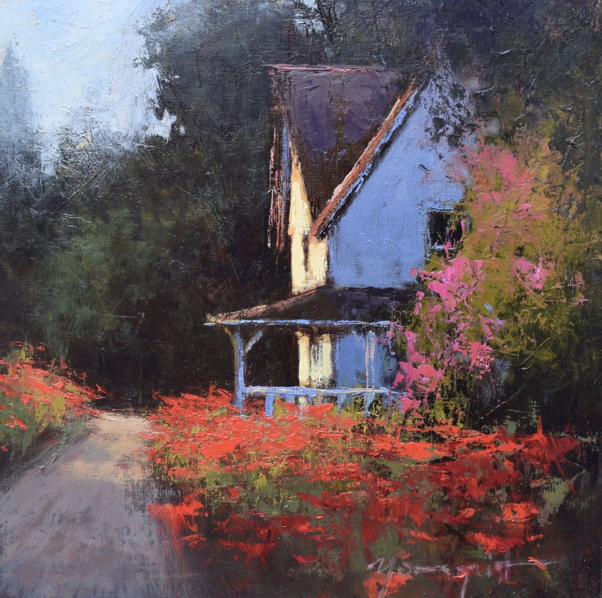 Country Cottage by Romona Youngquist 