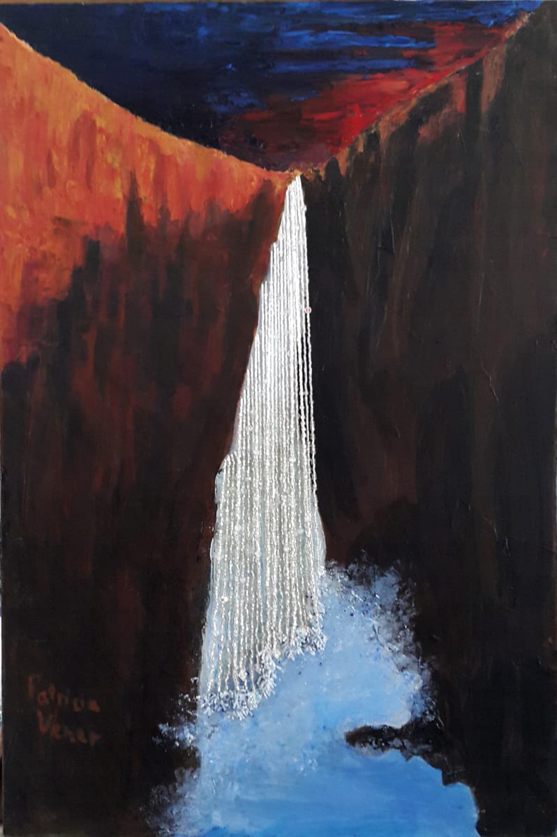 Waterfall by Patricia C Vener 