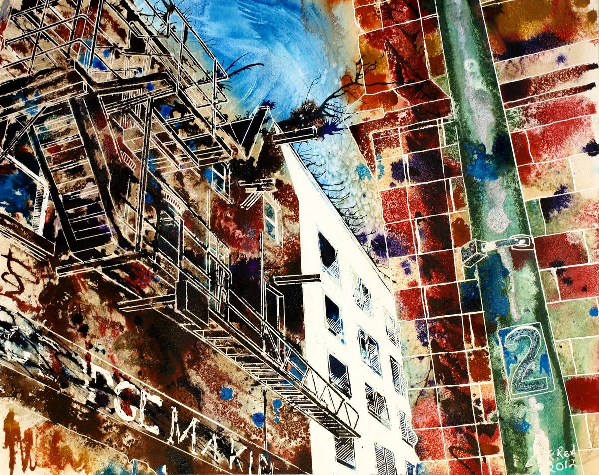 Fire Escapes by Cathy Read 