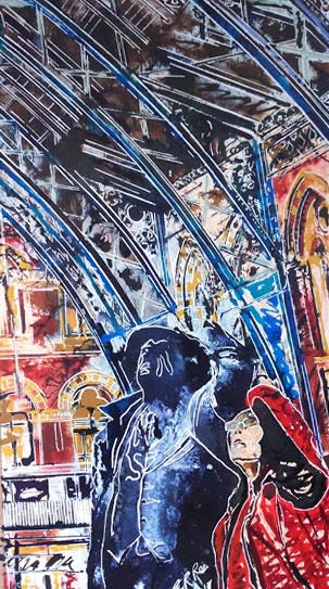 St Pancras Twins by Cathy Read, Image 1.