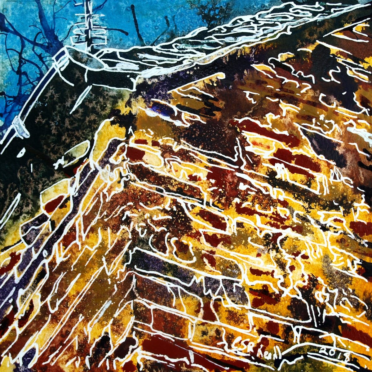 11 Brick Wall by Cathy Read 