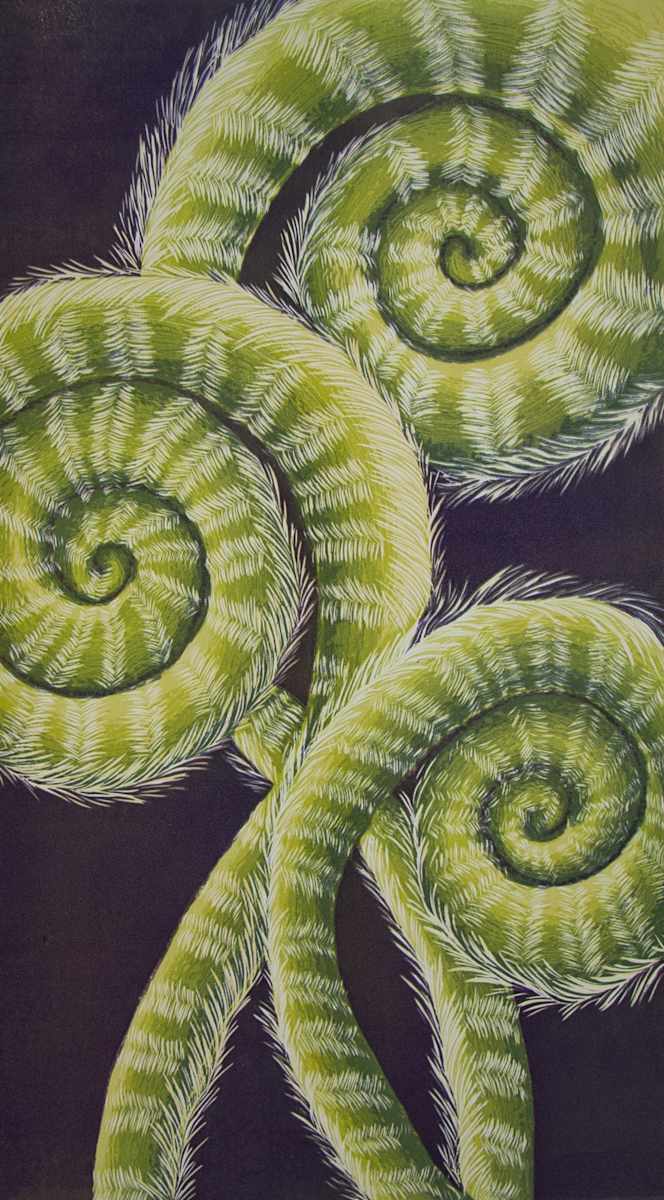 Scrolls of Spring by Elizabeth Busey, Image 2.