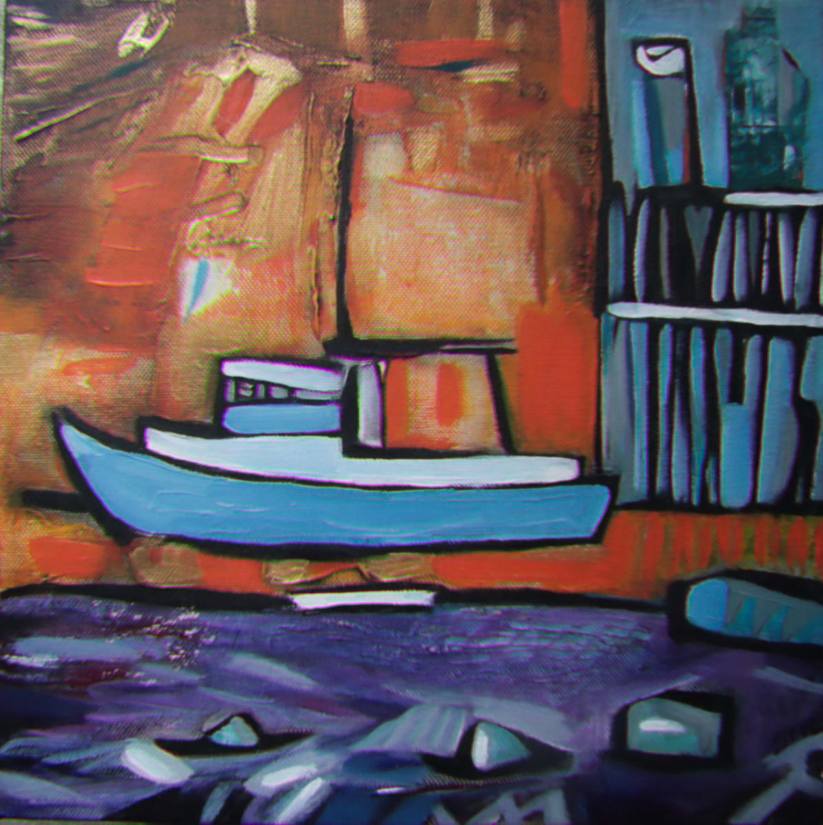 Ferry by Stella Clark 