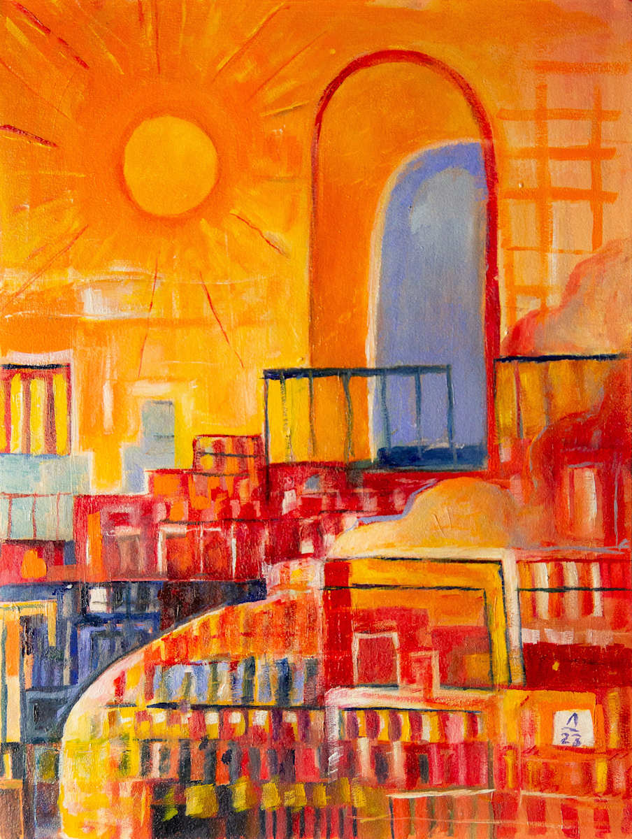Summer on the Canal by Siméon Artamonov, Image 1.