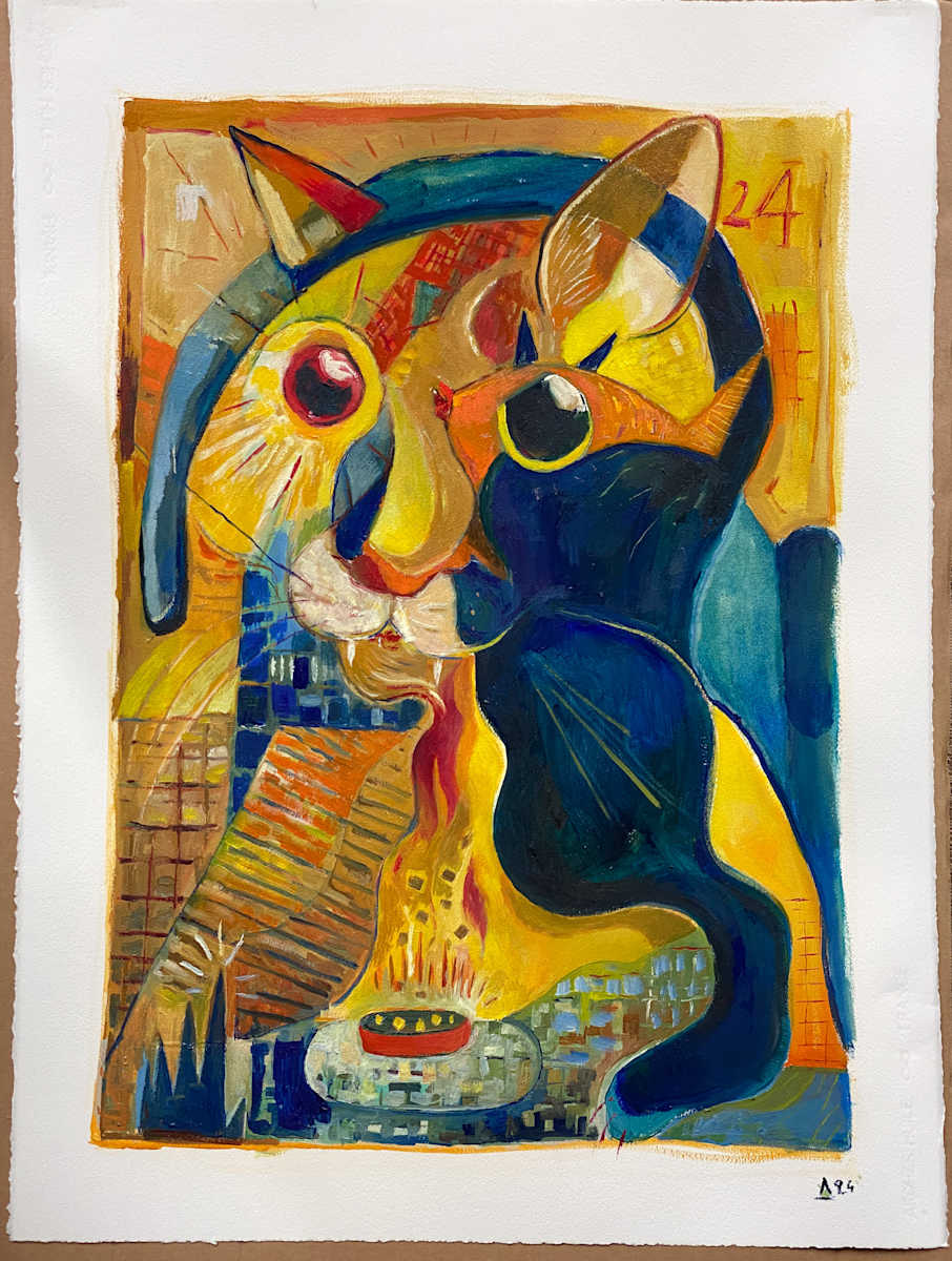 Is it time to feed the cat? by Siméon Artamonov, Image 1.