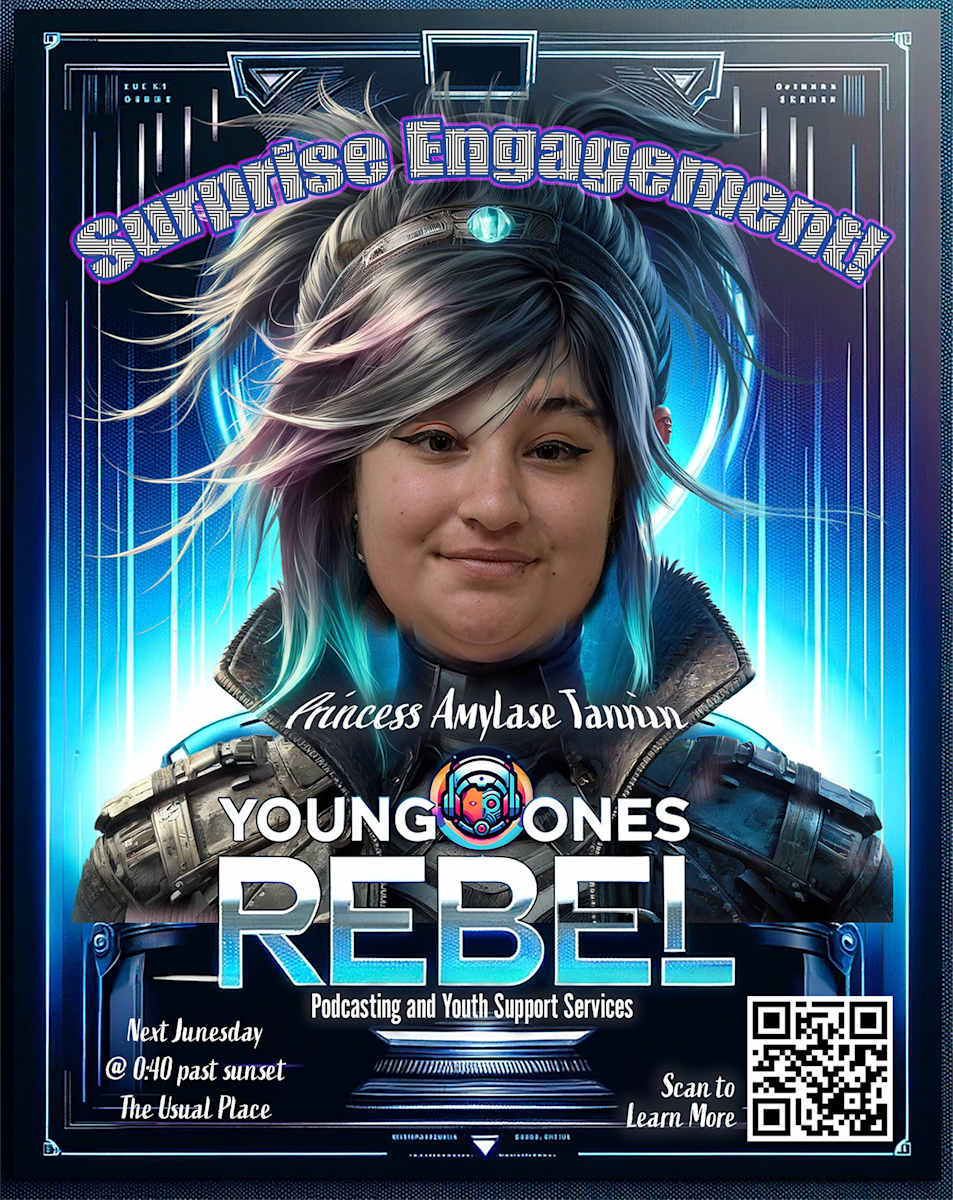 Surprise Engagement - Princess Amylase Tannin by Adrienne Fritze 