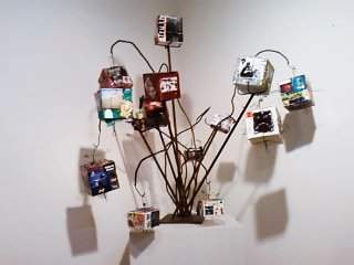 The Collection Tree (Two) 2003 boxes from Empty & Meaningless: the Box Project workshops by Adrienne Fritze, Image 14.