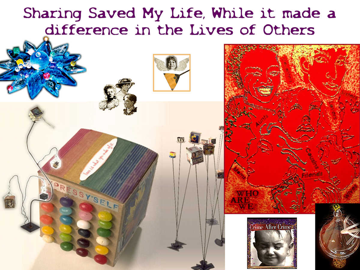 Sharing Saved My Life (slide 17) by Adrienne Fritze 