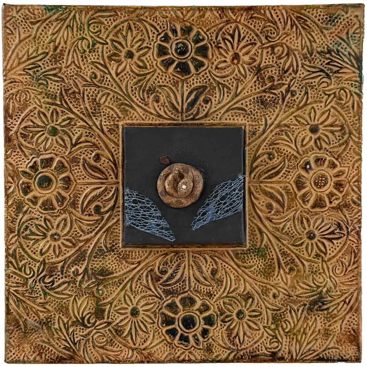 Uncomfort by Adrienne Fritze  Image: Grateful even in the imperfection. Beauty held inside the ache. 