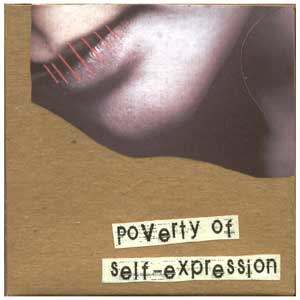 Poverty Box: self-expression (side 2), participant box from Empty & Meaningless: the Box Project by Adrienne Fritze, Image 1.