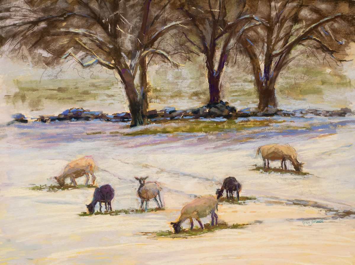 Flocking to the Hillstead by Karen Israel 