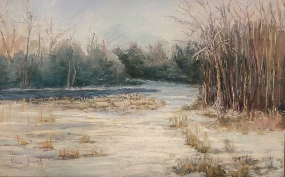 winter's retreat by Karen Israel 