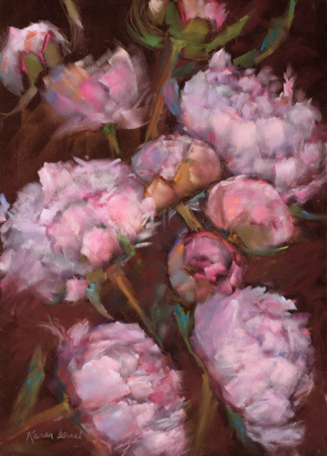Peonies from Heaven by Karen Israel 