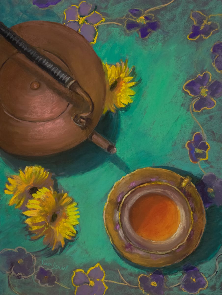 steeped in memory by Karen Israel, Image 1.