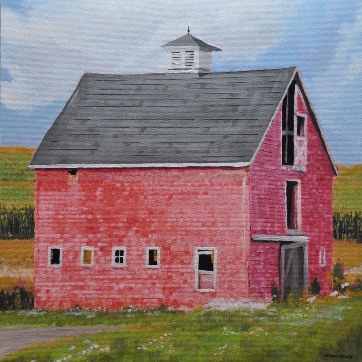 Big Barn Red by Robert Patrick Coombs 