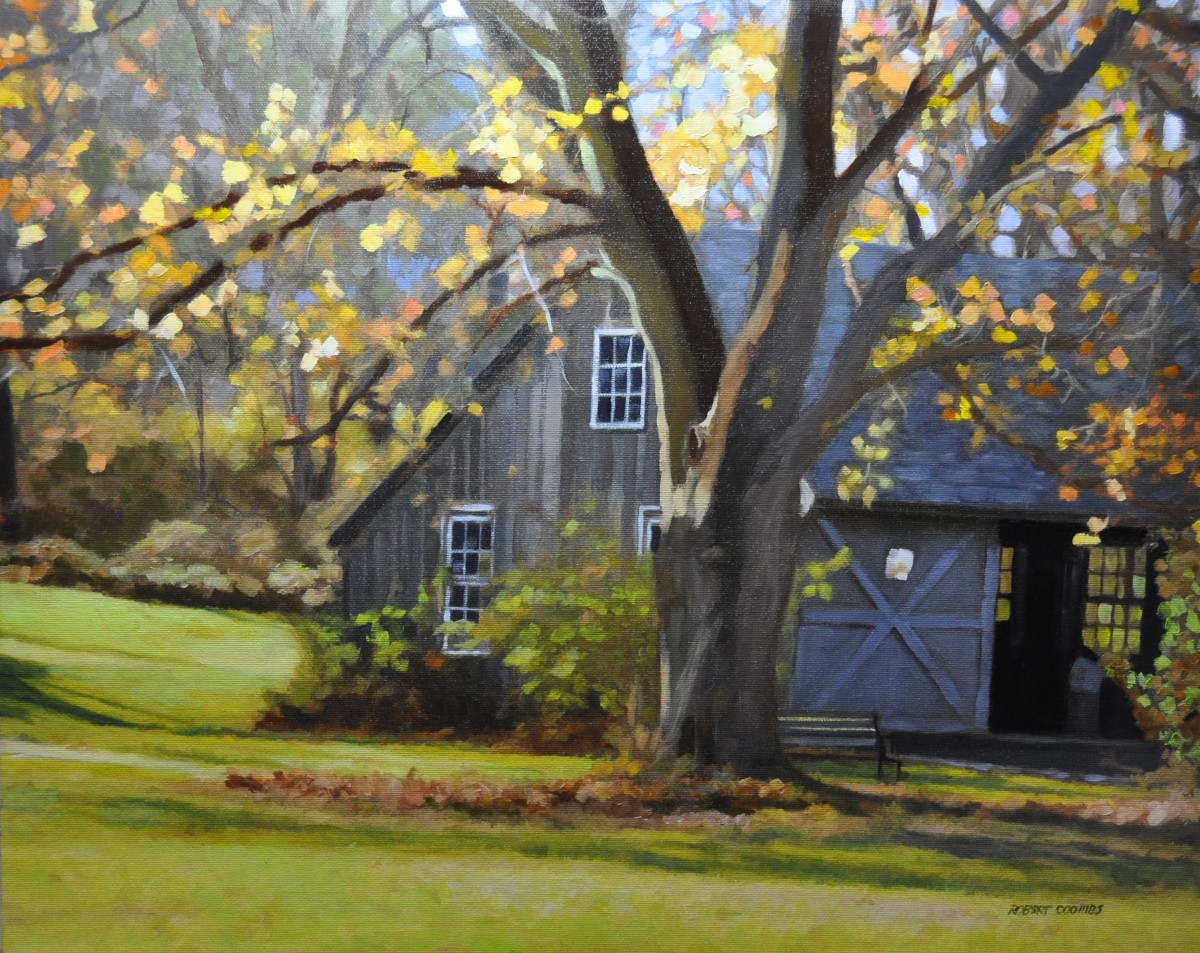 Barn on Knibloe Hill Road by Robert Patrick Coombs 