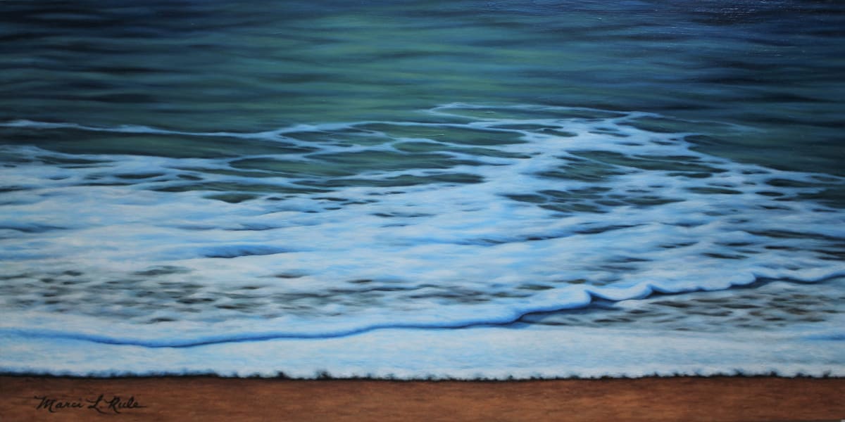 Calm Ocean II - original oil by Marci Rule  Image: Calm Ocean II