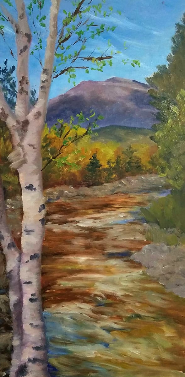Spring View of Mt. Washington 