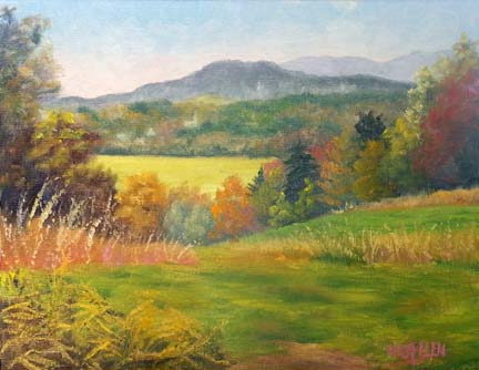 View from Phoenix Hill Farm by Sharon Allen 