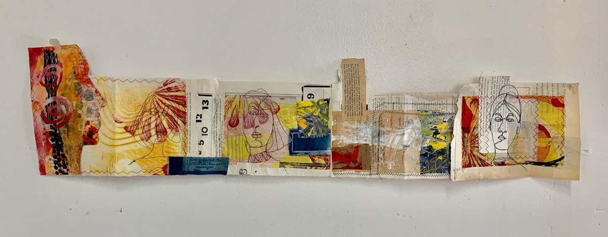 Women of colors and threads by Marilyn Valiente 