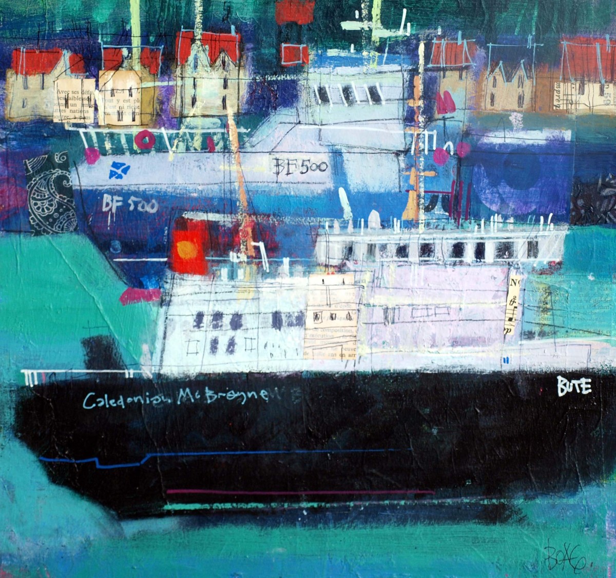 Island Harbour 1 by francis boag 