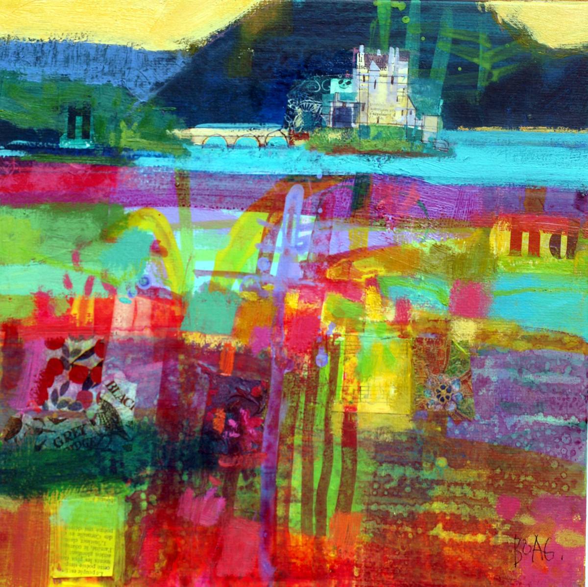 Eilean Donan castle by francis boag 