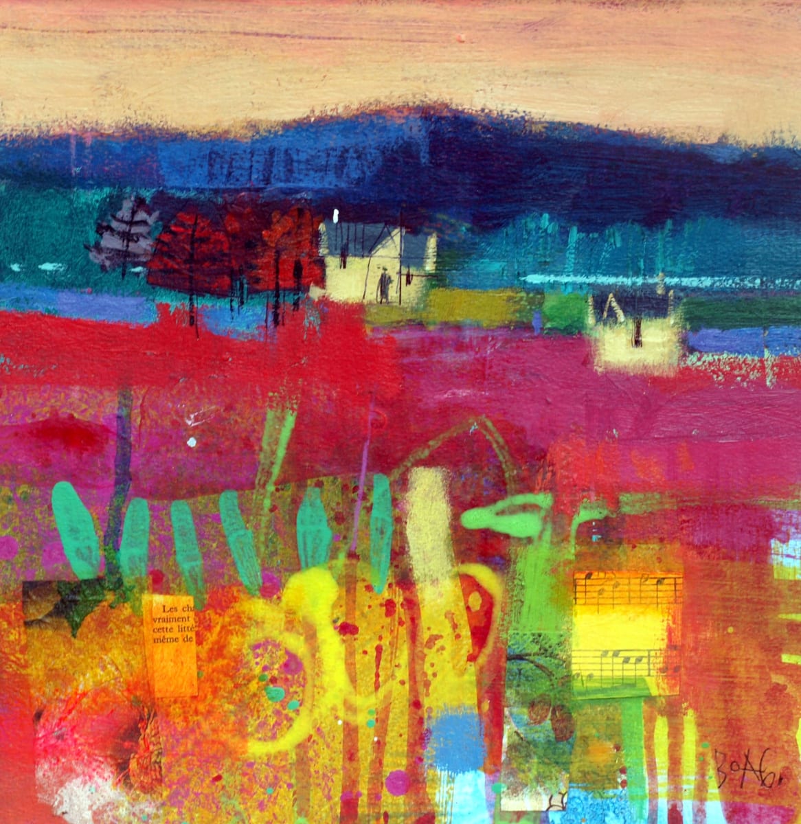 Blue Angus hills by francis boag, Image 1.
