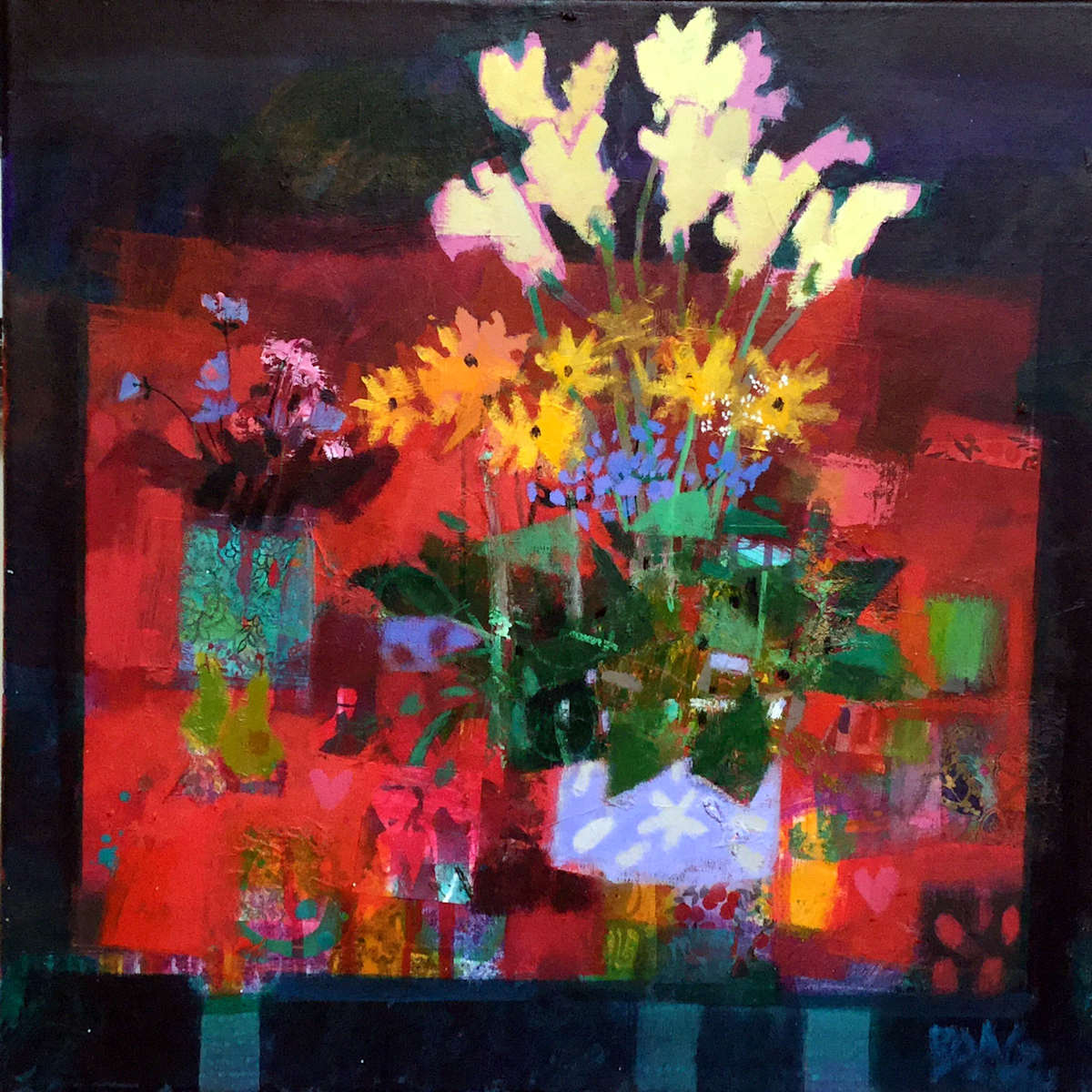 Wild Flowers & pears by francis boag, Image 1.