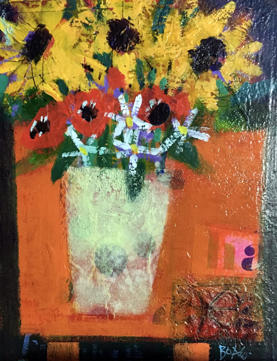 Sunflowers, anenomes by francis boag, Image 1.