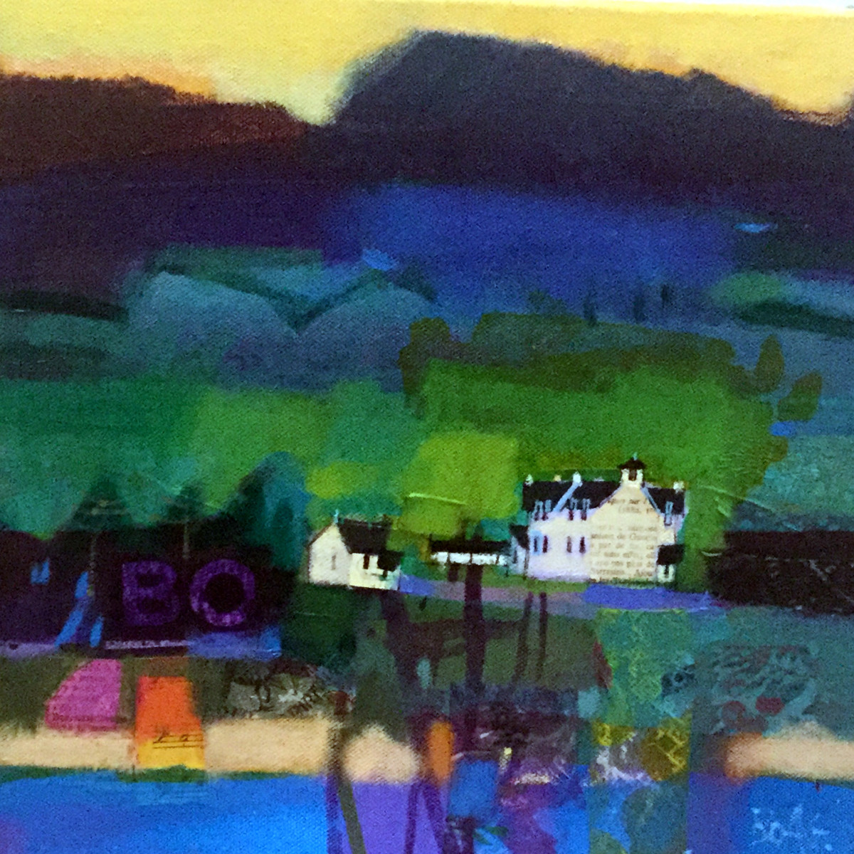 Uig Lodge, Lewis by francis boag 