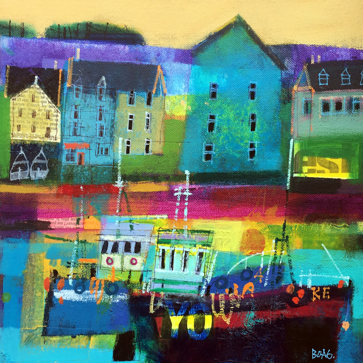 Sunday morning, Kinsale by francis boag 