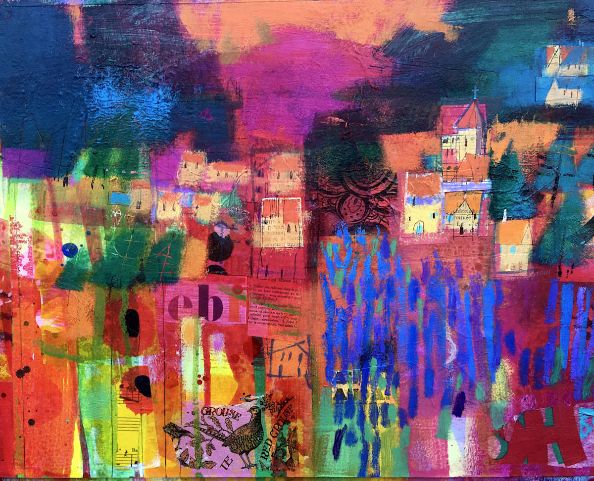 Lavender fields Provence by francis boag, Image 1.